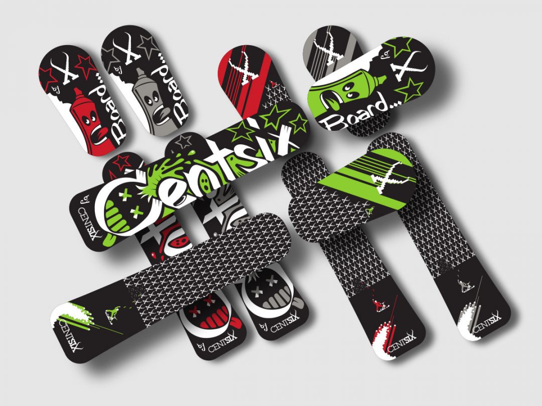 Nouvelles boards Centsix Snowscoot 2016 !