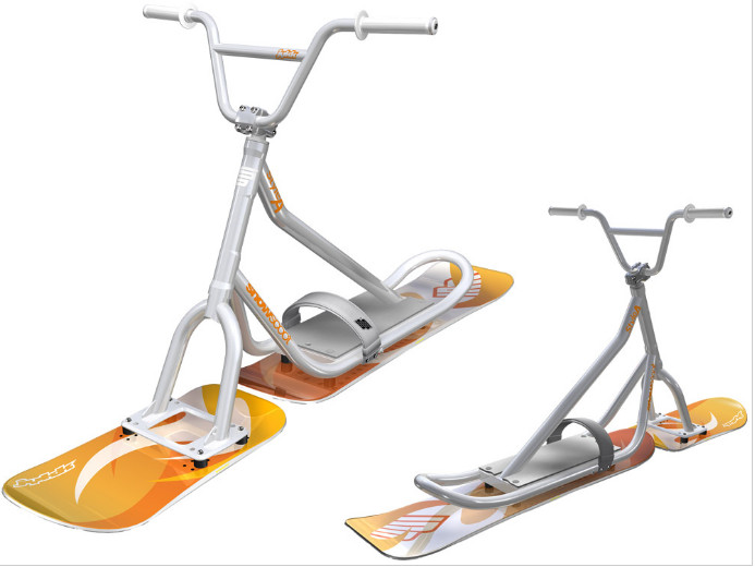 Snowscoot Jykk style A 2014 blanc