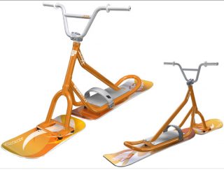 Snowscoot Jykk style A 2014 orange