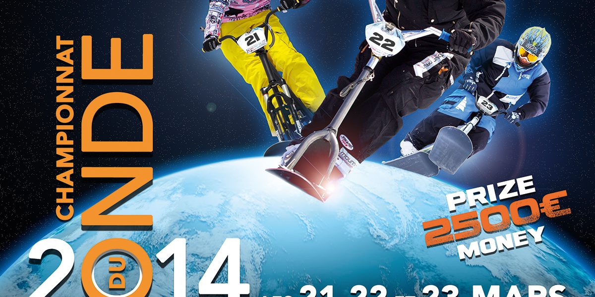 Affiche des championnats du monde 2014 à Châtel
