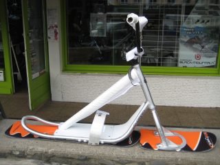 snowscoot alu occas blanc 2014