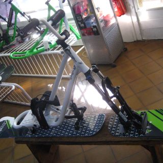 snowscoot black mountain psyko FC board centsix invaders X1