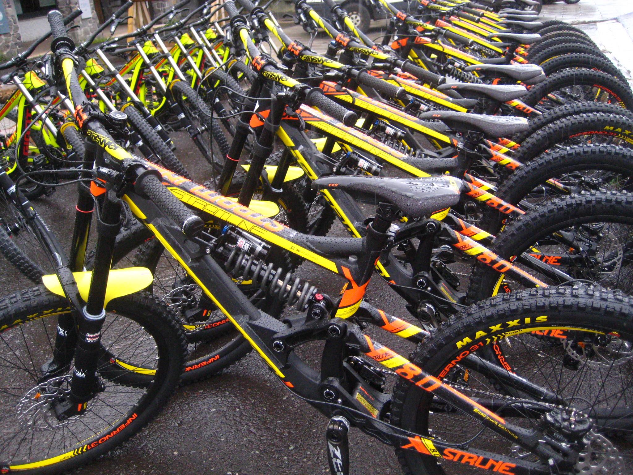 Parc VTT de descente à la location 2016