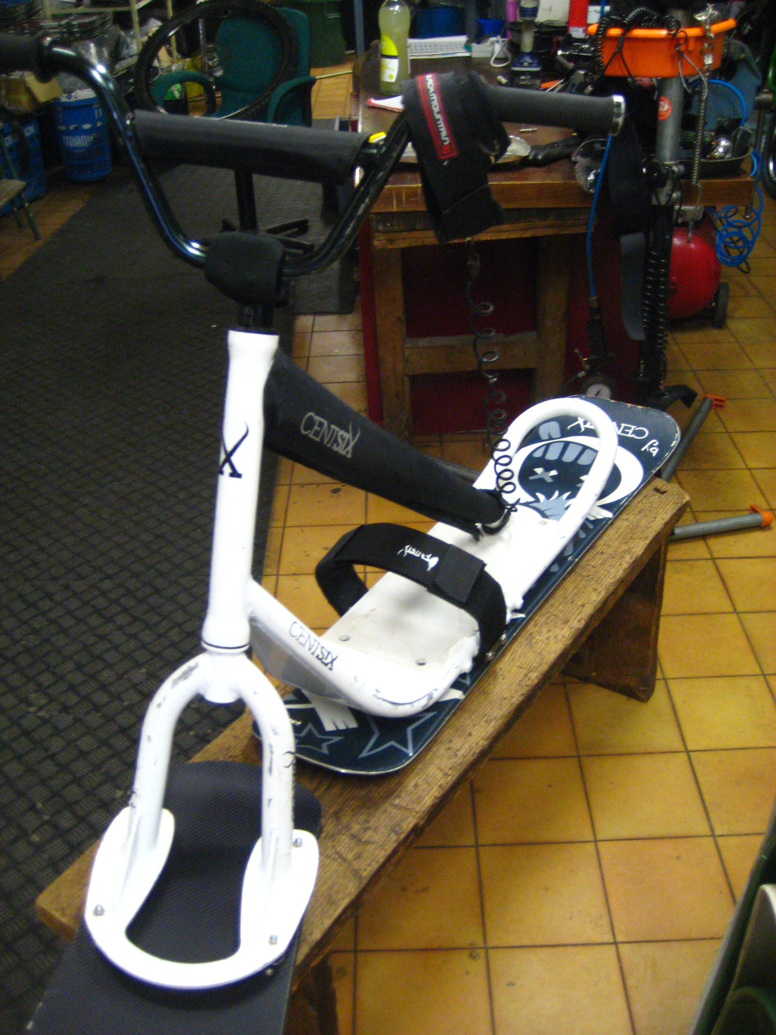 snowscoot centsix 2016 blanc occas 2