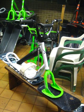 Snowscoot Centsix 2016 Alu Occas Blanc