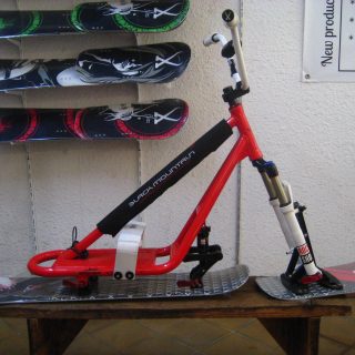 snowscoot black mountain torik fx 2017 rouge