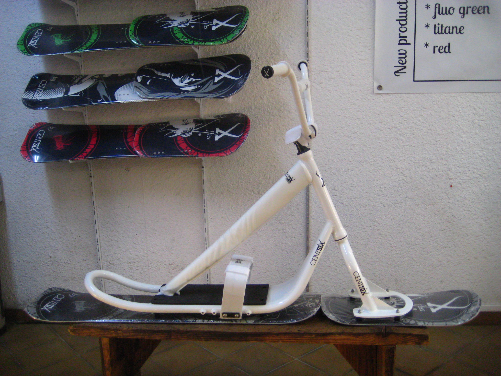 snowscoot centsix alu hydroforme 2017 white