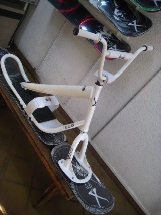 snowscoot centsix alu hydroforme 2017 white 2
