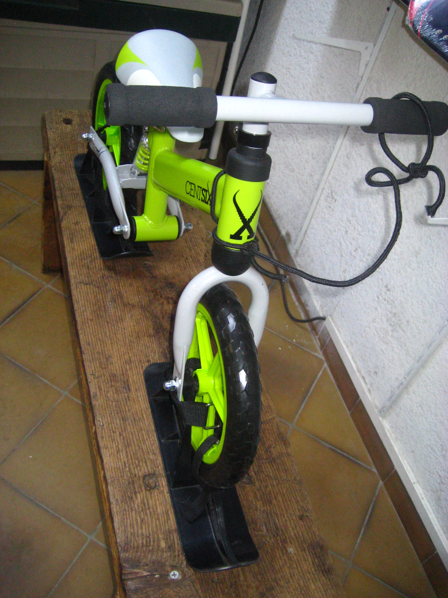draisienne snowscoot centsix suspendu 2