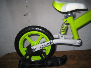 draisienne snowscoot centsix suspendu