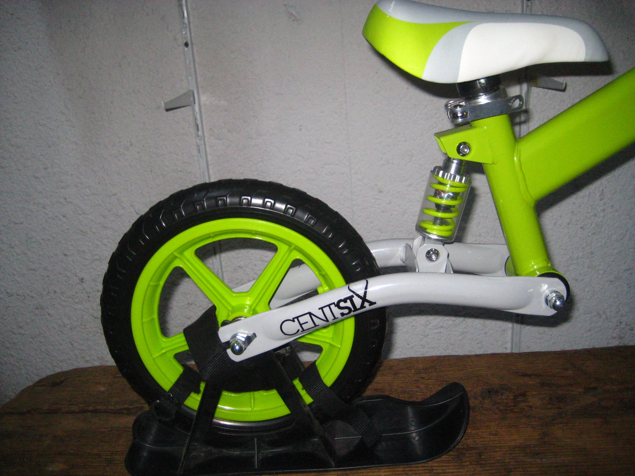 draisienne snowscoot centsix suspendu