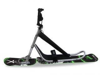 snowscoot centsix x-flies green 2017