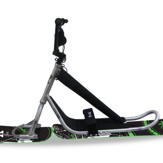 snowscoot centsix x-flies green 2017