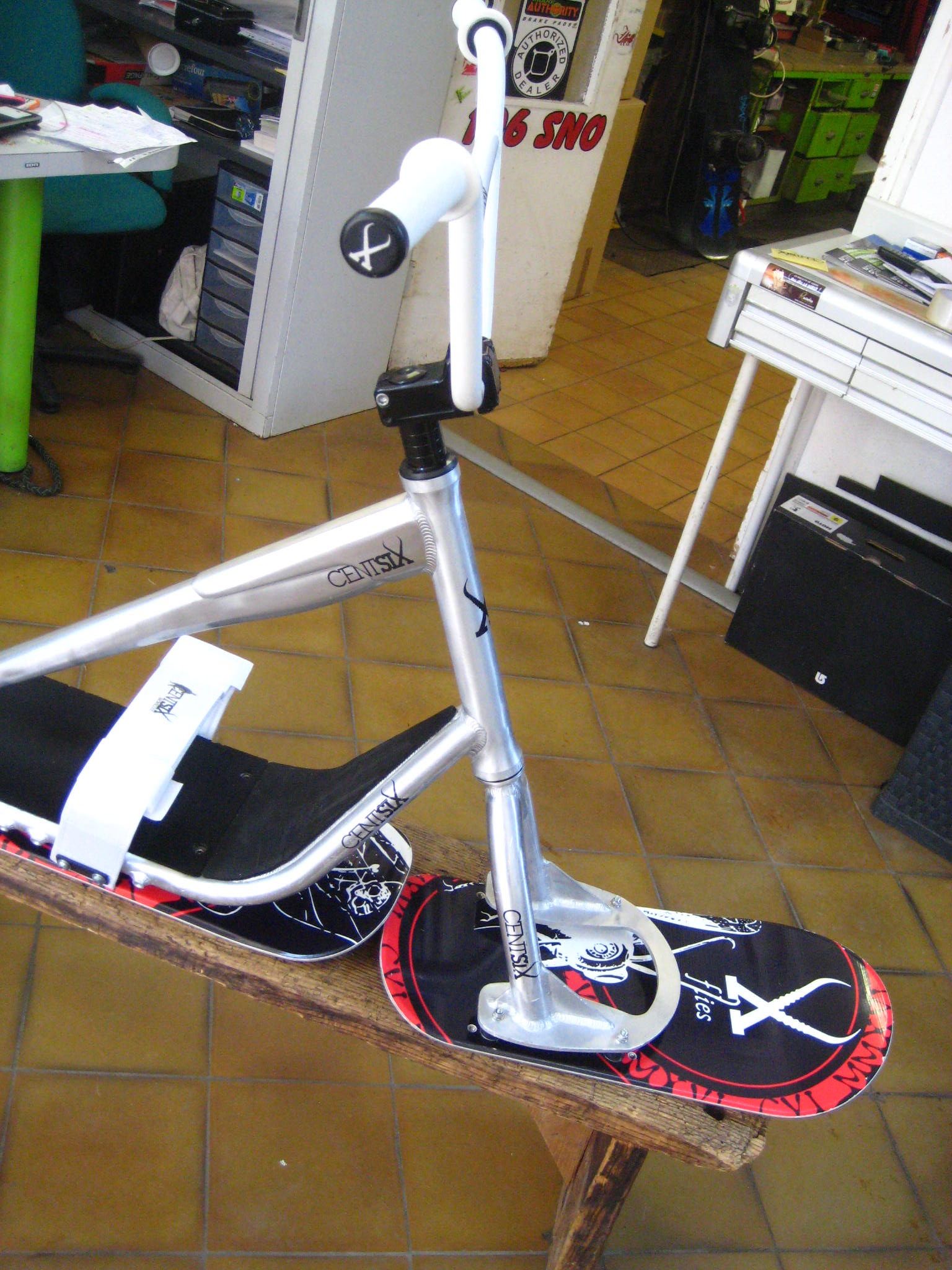 Snowscoot centsix alu 2017 occasion 2 – Image 3