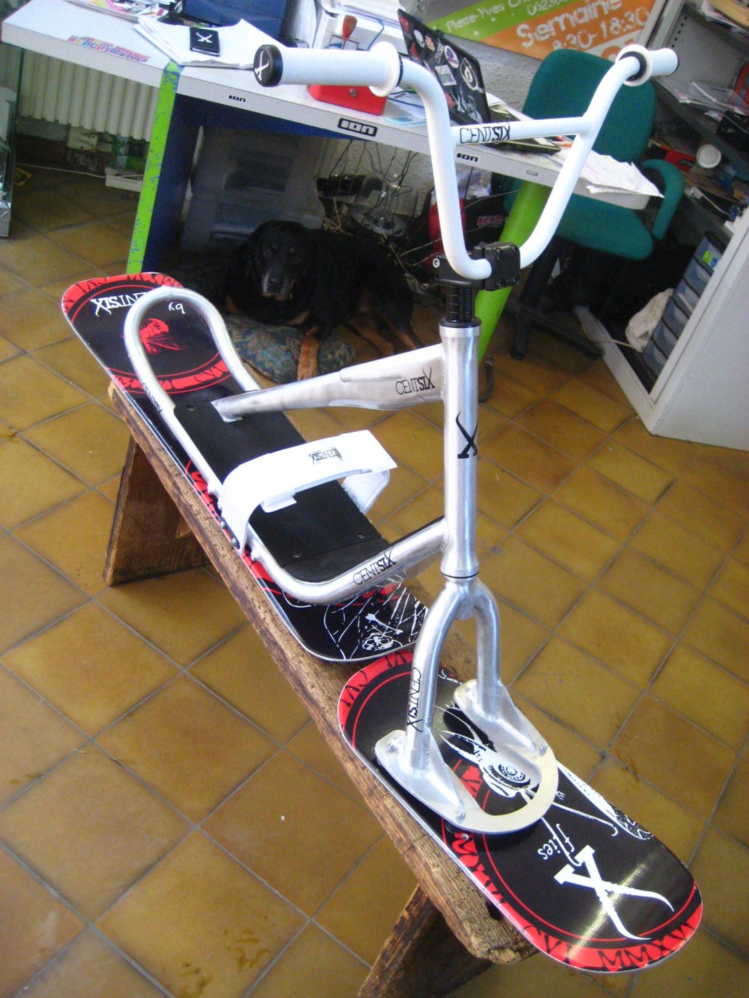 Snowscoot centsix alu 2017 occasion 2