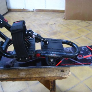 Snowscoot black mountain psyko fx noir 2017 occasion 3