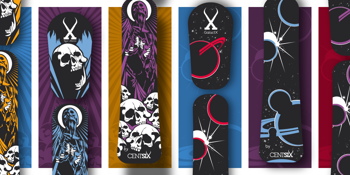 Boards Centsix 2018 : Rigor Mortix & GalactX