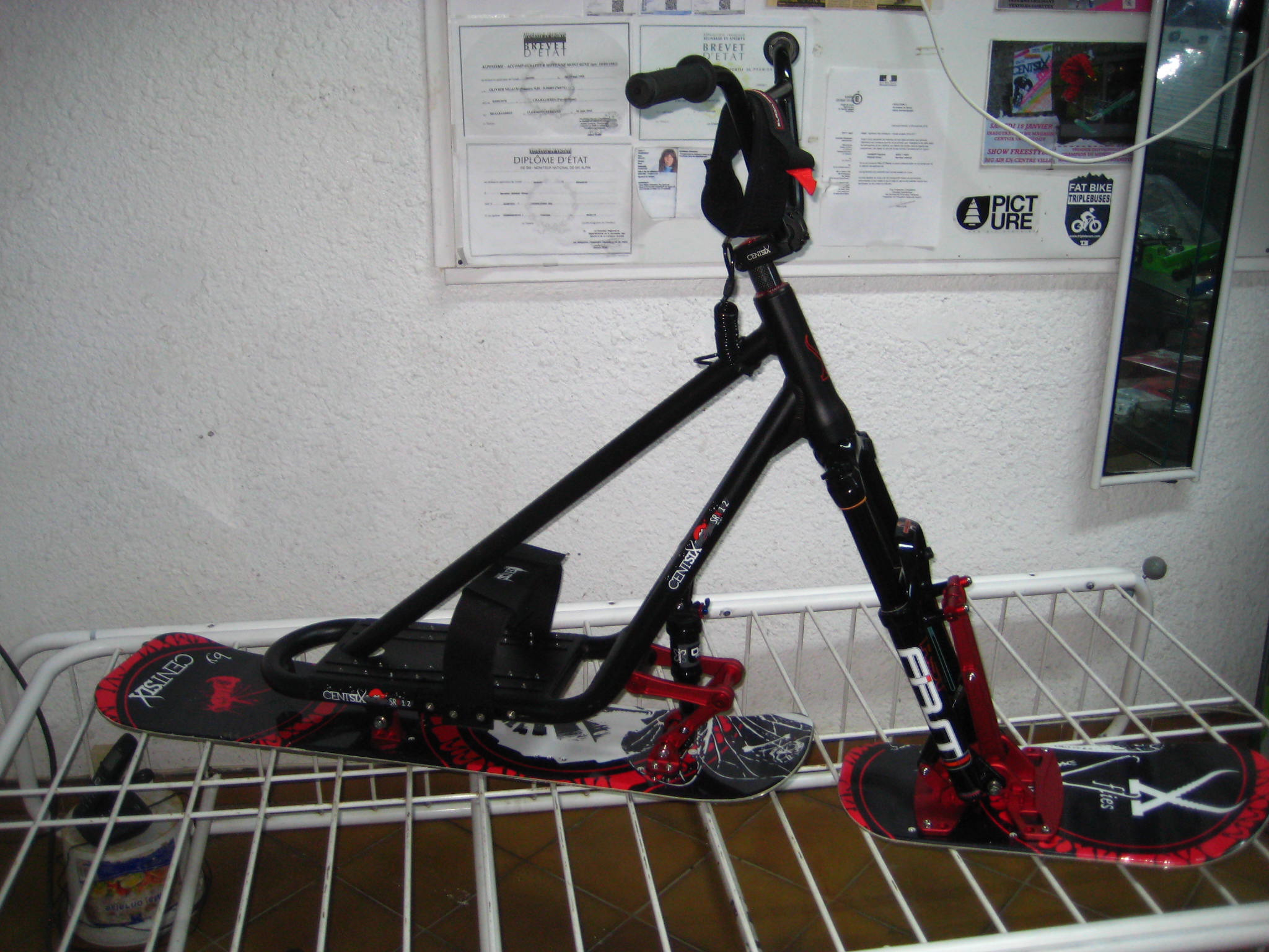 Snowscoot suspendu Centsix SRX 1.2