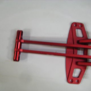 platine avant V-brake centsix rouge 3