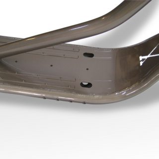 cadre csnowscoot centsix haur de gamme gris titane