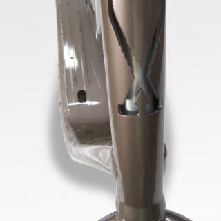 cadre csnowscoot centsix haur de gamme gris titane 3