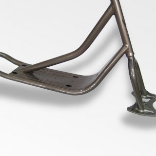 cadre csnowscoot centsix haur de gamme gris titane 6