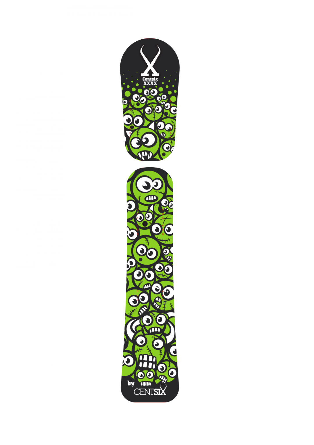 board centsix RACE SANS CICATRICE green