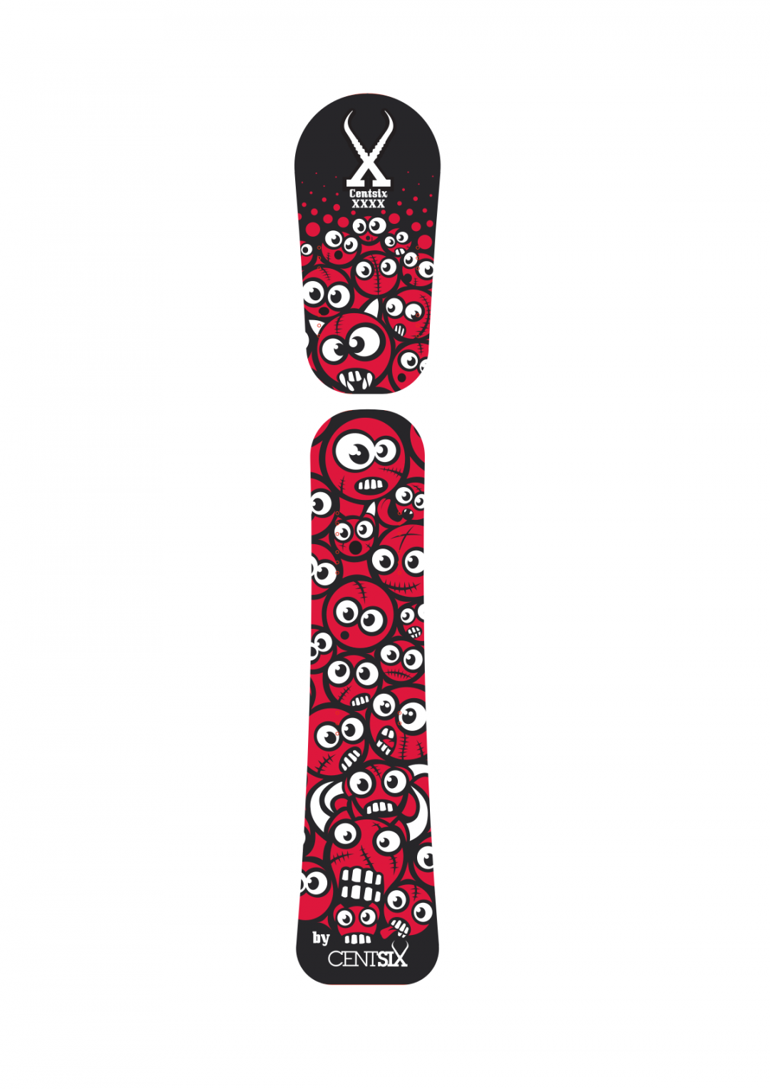 board RACE SANS CATRICE (XXXX) red