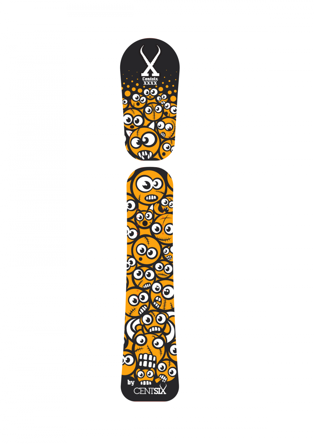 board RACE SANS CATRICE yellow