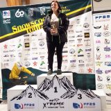 X'trème Snowscoot Tour 2022 Super-Besse, podium Féminin