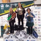 X'trème Snowscoot Tour 2022 Super-Besse, podium Féminin