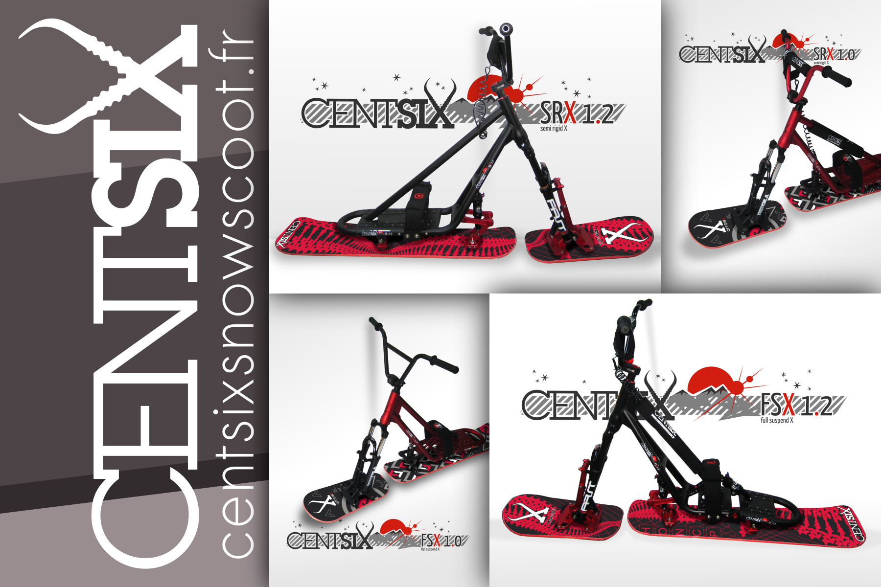Snowscoot Centsix SRX 1.0 & 1.2 / Centsix FSX 1.0 & 1.2 2023