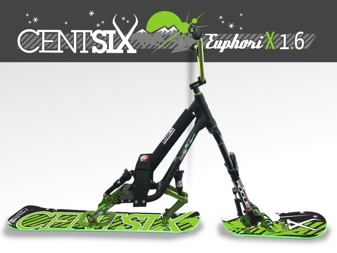 Snowscoot Centsix EuphoriX noir & vert