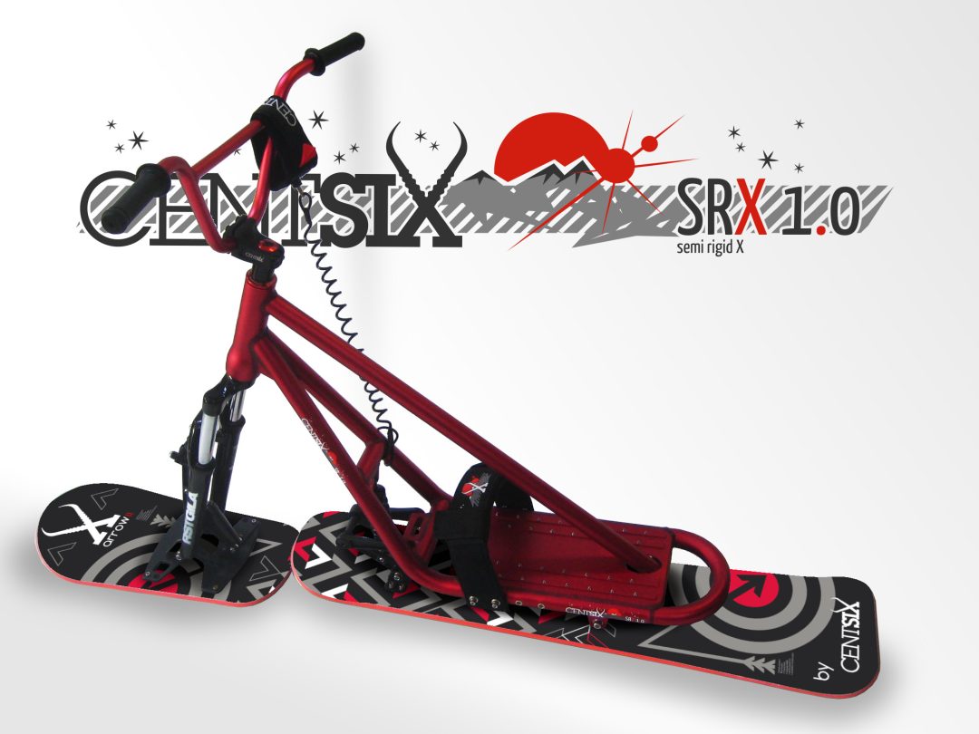 Snowscoot Centsix semi rigide SRX 1.0 board Fat haut de gamme