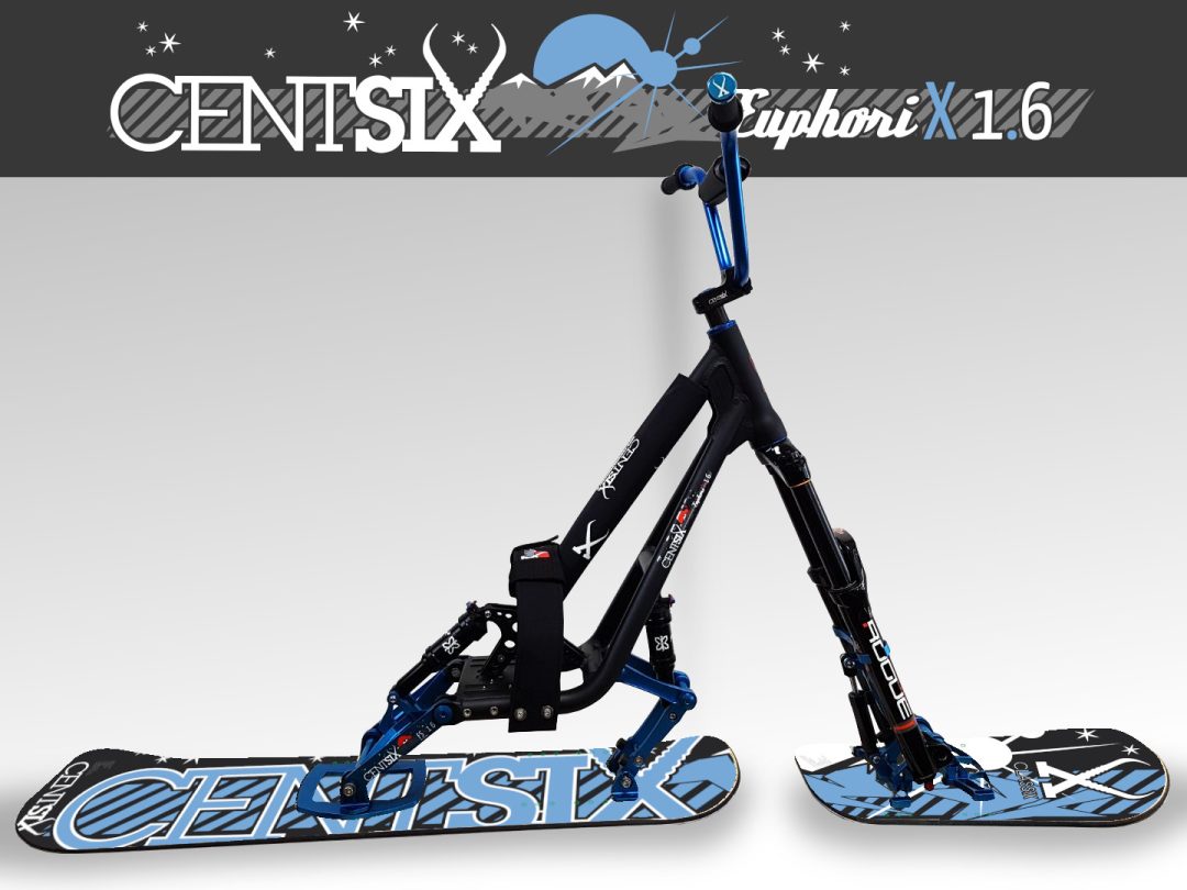 Snowscoot Centsix EuphoriX noir & bleu