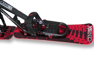 Snowscoot Centsix FSX 1.2 noir et board Centsix GenetiX rouge