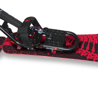 Snowscoot Centsix FSX 1.2 noir et board Centsix GenetiX rouge