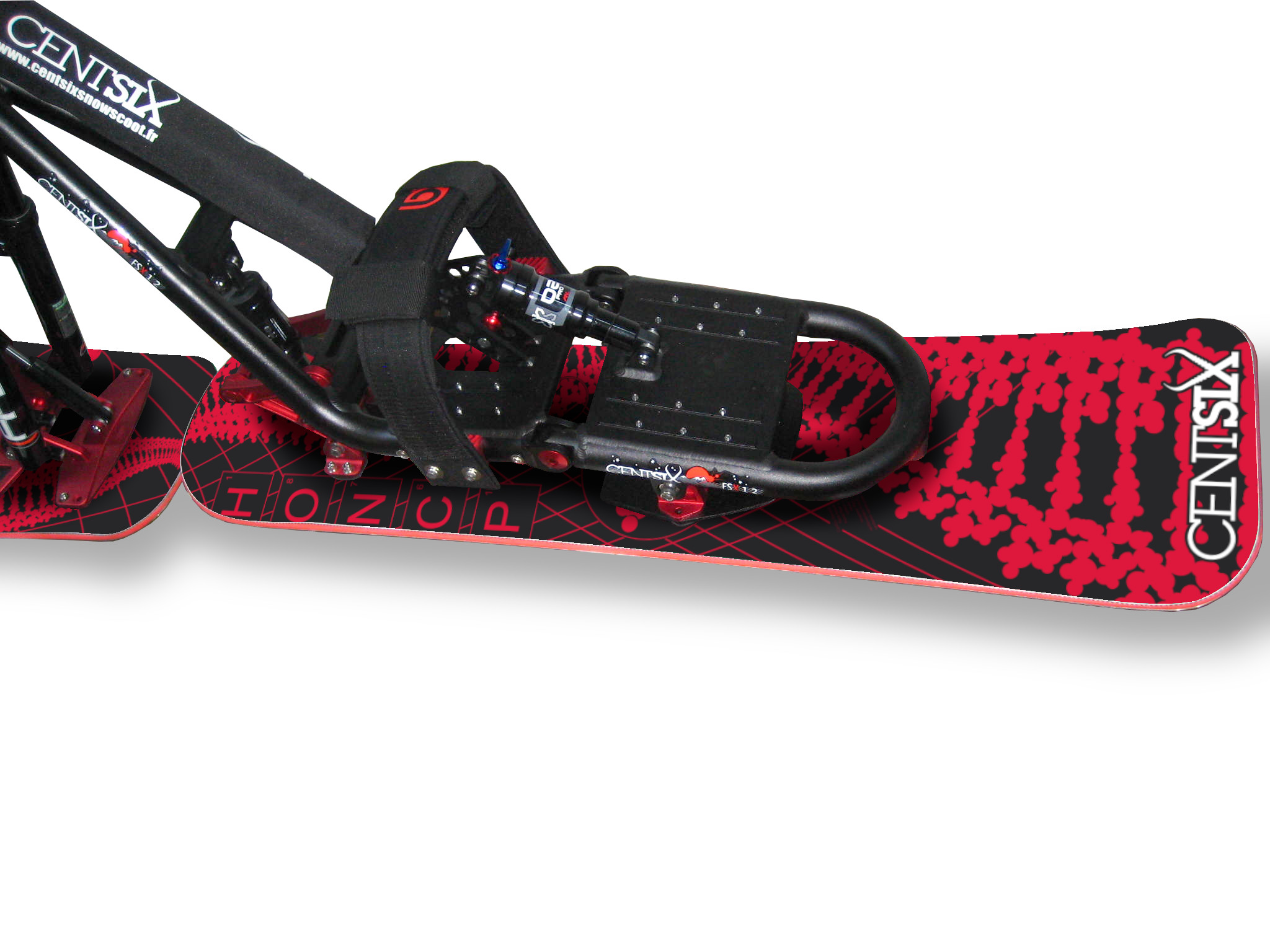 Draisienne snowscoot centsix suspendu