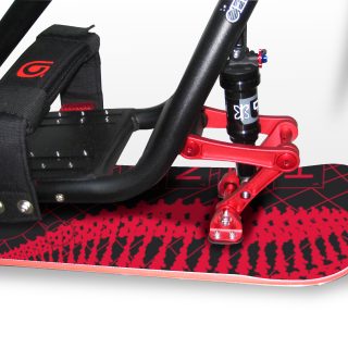 Snowscoot Centsix SRX 1.2 noir et board Centsix GenetiX rouge