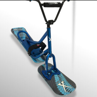 Snowscoot rigide Centsix RX bleu, board GenetiX bleue