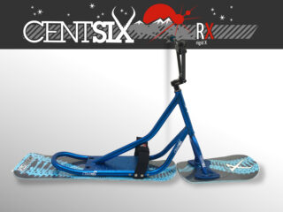 Snowscoot rigide Centsix RX bleu, board GenetiX bleue