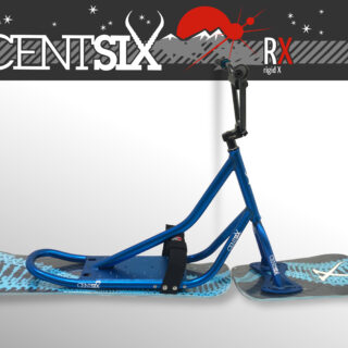 Snowscoot rigide Centsix RX bleu, board GenetiX bleue