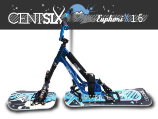 Snowscoot Centsix EuphoriX 1.6 bleu avec board Centsix ClassiX bleue