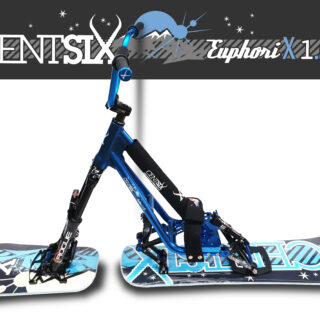 Snowscoot Centsix EuphoriX 1.6 bleu avec board Centsix ClassiX bleue