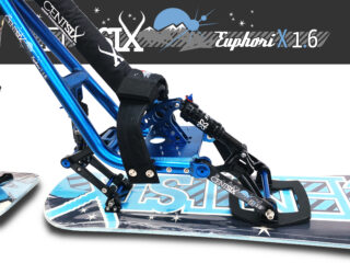 Snowscoot Centsix EuphoriX 1.6 bleu avec board Centsix ClassiX bleue