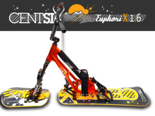 Snowscoot Centsix EuphoriX 1.6 orange avec board Centsix ClassiX orange