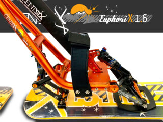 Snowscoot Centsix EuphoriX 1.6 orange avec board Centsix ClassiX orange