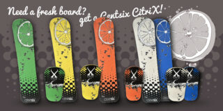 Board Race snowscoot Centsix CitriX 2024.