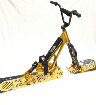 Snowscoot Centsix Euphorix Spring Full Gold board FAT ClassiX Yellow 3