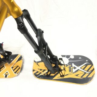 Snowscoot Centsix Euphorix Spring Gold Black board Centsix ClassiX jaunes 7